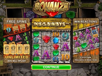 Bonanza Megaways — автомат NetEnt в казино Драгон Мани