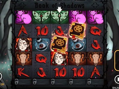 Book Of Shadows — автомат NetEnt в казино Драгон Мани